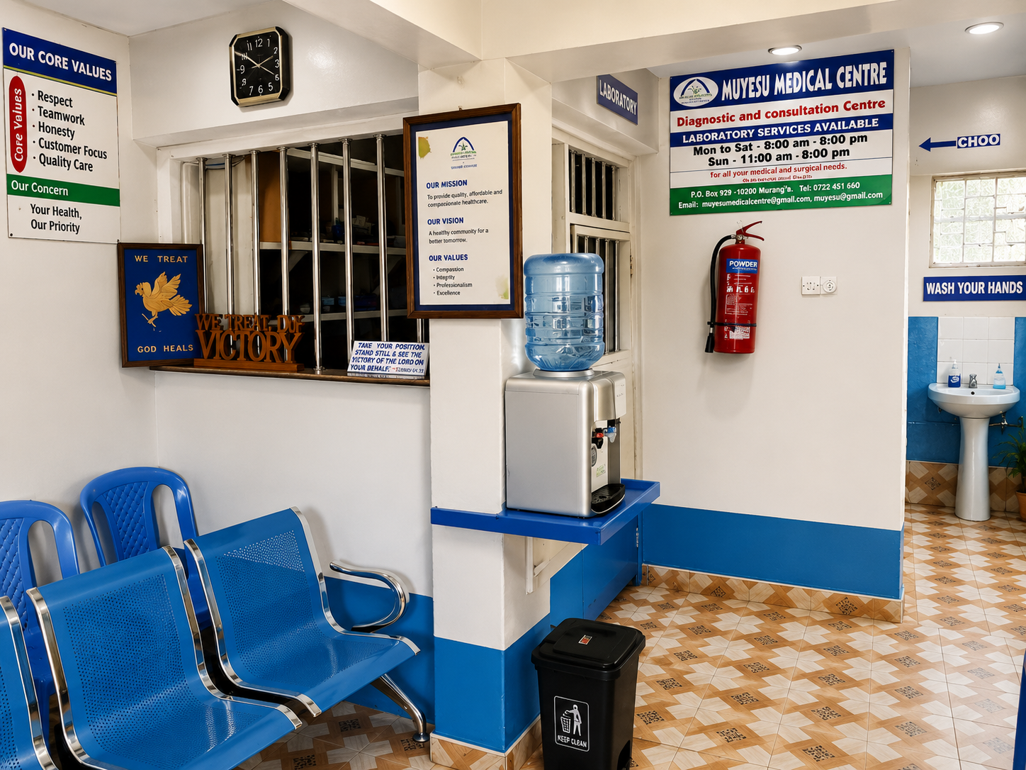 Muyesu Medical Centre Ltd Waiting Area